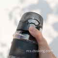 2022 New Desined 630ml/780ml Sukan botol dan botol air percuma BPA dengan jerami